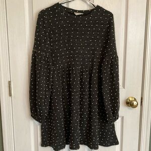 Baby doll type soft light weight sweater dress